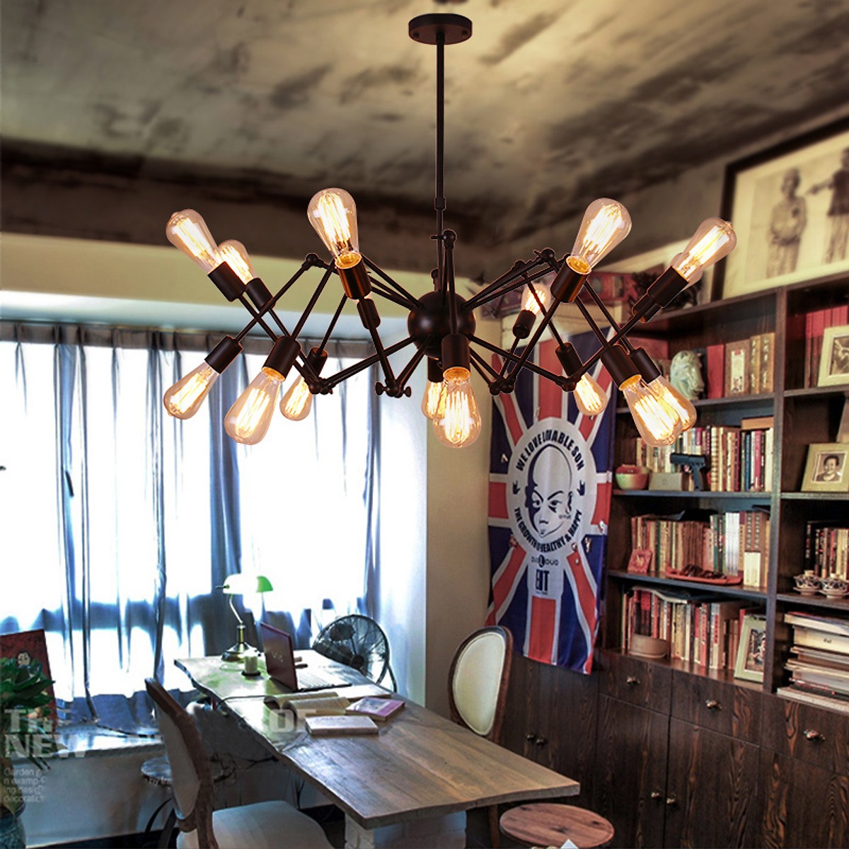 Đèn chùm - Đèn Thả Đa Nhánh - DT00045T Tặng kèm bóng VERSION LAMP