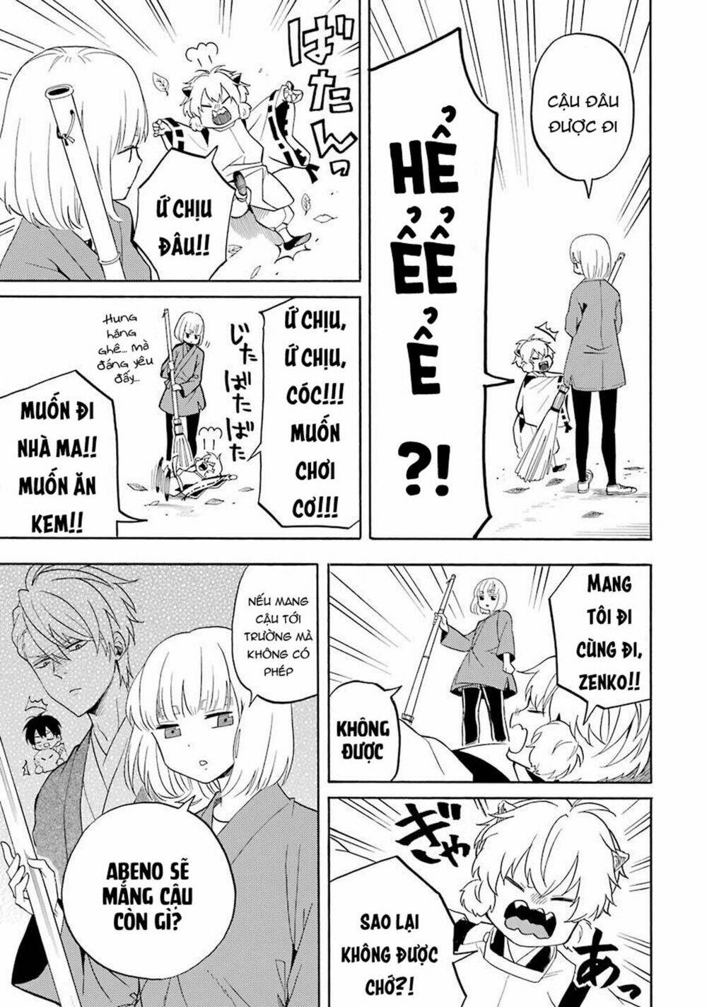 lạc bước vào thế giới yêu quái chapter 50.1 8