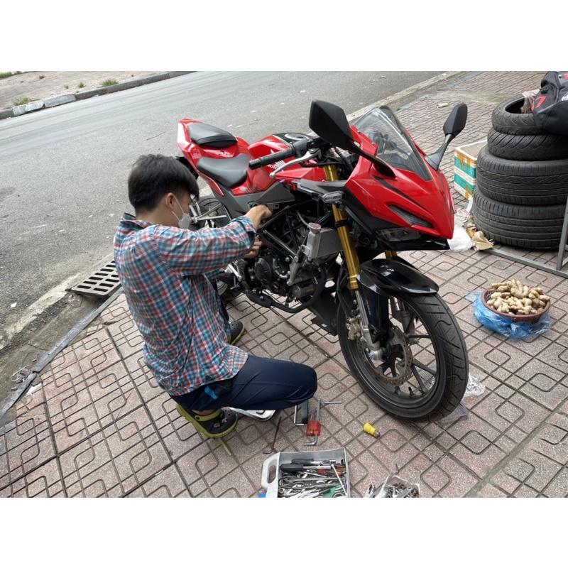 Chống đổ thân đa điểm bắt sườn xe CBR150r 2021 (ko khoét nhựa)