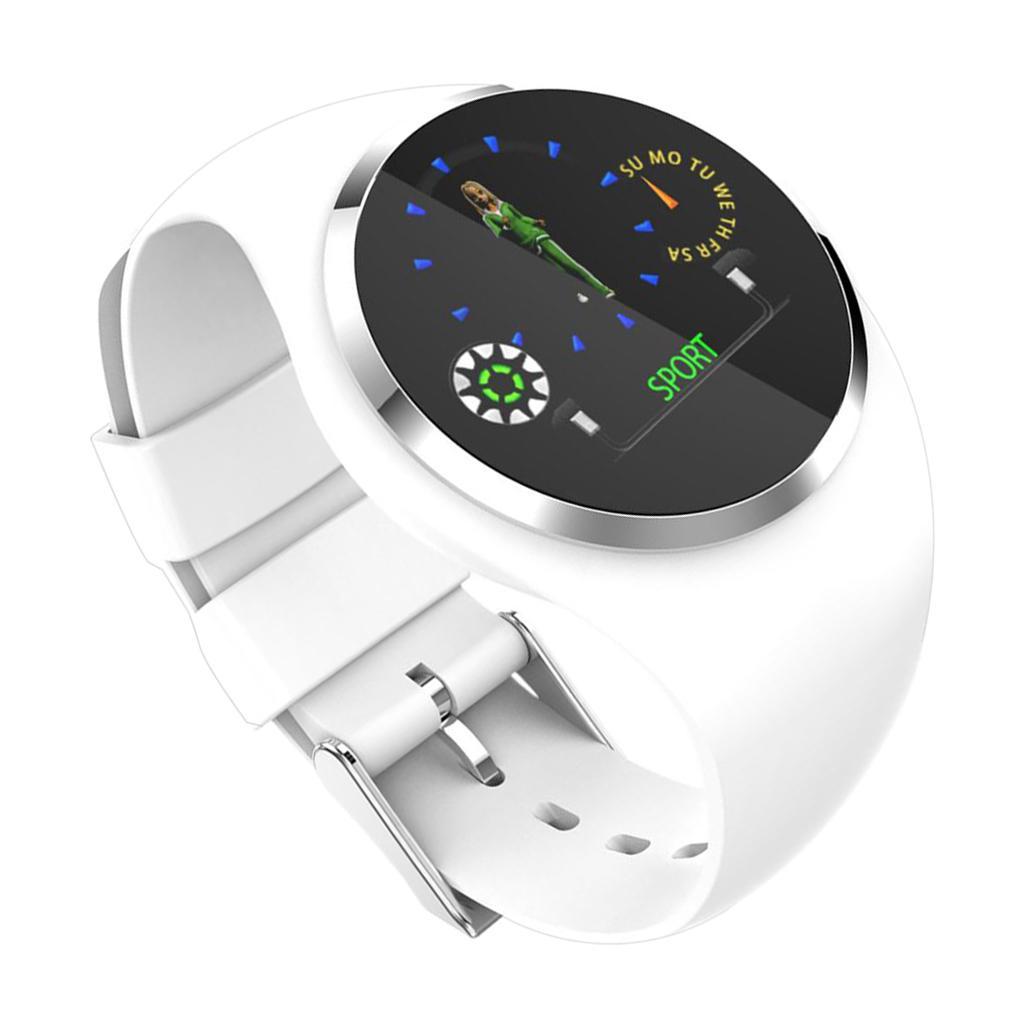 Sport Fitness Tracker Smart  Monitor Bluetooth 4.0 White