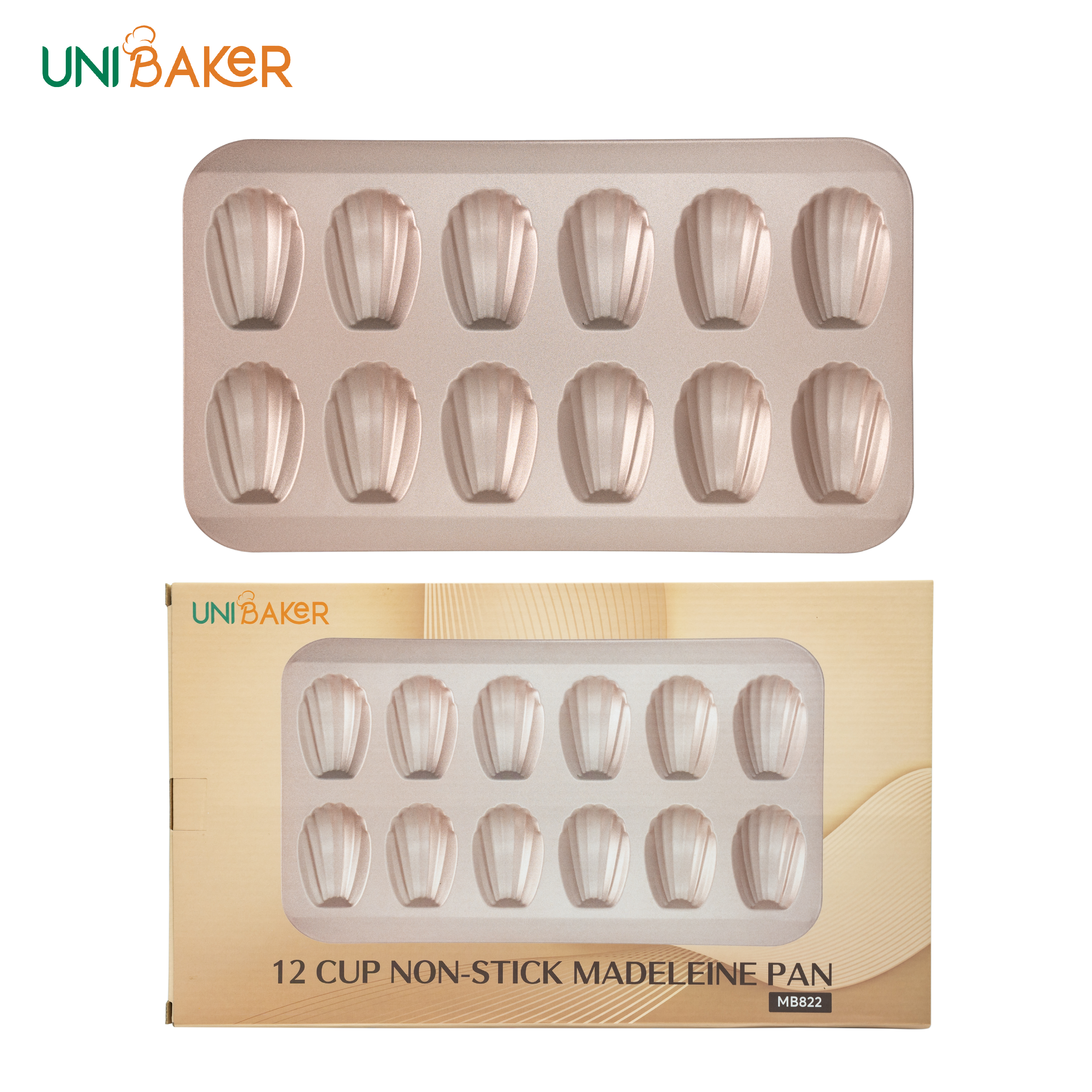 KHAY NƯỚNG 12 BÁNH SÒ UNIBAKER MB822