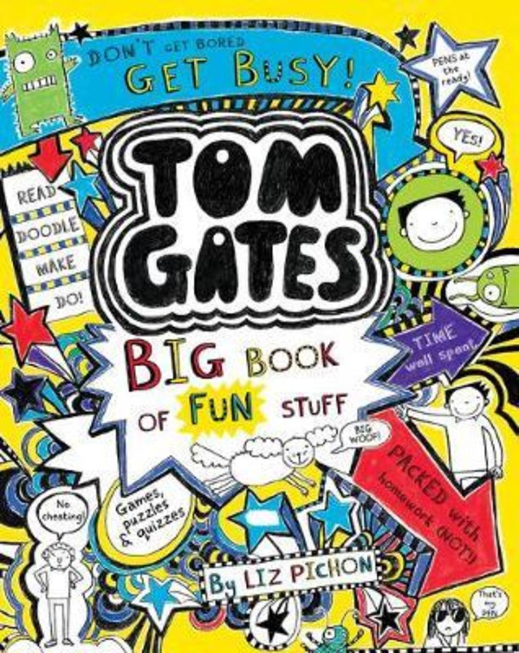 Sách - Tom Gates Big Book of Fun Stuff by Liz Pichon UK edition, paperback