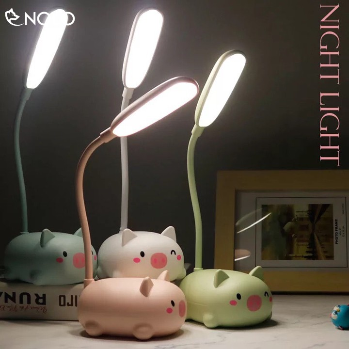 Đèn Để Bàn Học Mini Hình Thú Đáng Yêu - Đèn Ngủ-LED Trang Trí - Cute Ngộ nghĩnh/