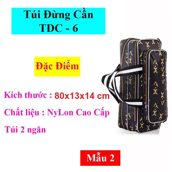 Túi Đựng Cần Câu Chống Thấm Nước Siêu Bền 2-3 Ngăn Tiện Dụng TDC6 đồ câu FISHING_HD