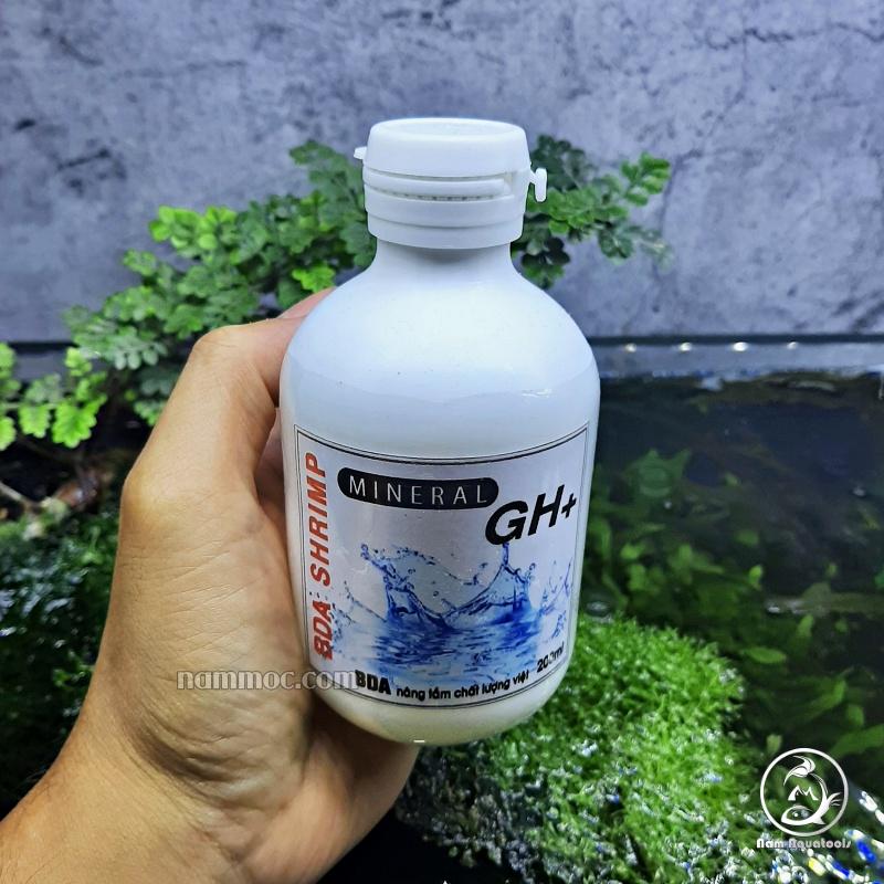Khoáng nước BDA Mineral gH+ - Bổ Sung Các Khoáng Chất Cần Thiết Cho Tép Cảnh