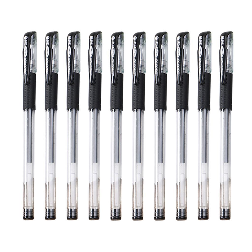 Medium Point 0.5mm Refills Roller Ball Pen Writing for School Black