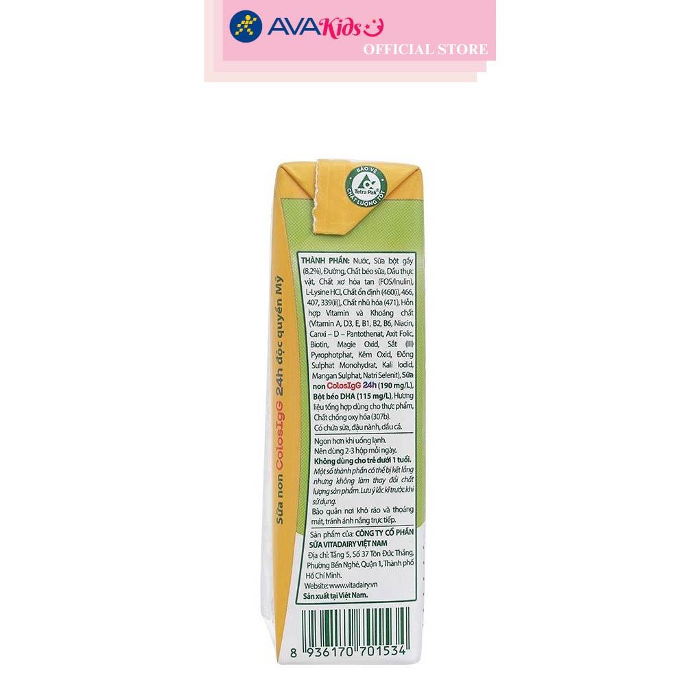 Thùng 48 hộp sữa pha sẵn ColosBaby Gold 180 ml (từ 1 tuổi)