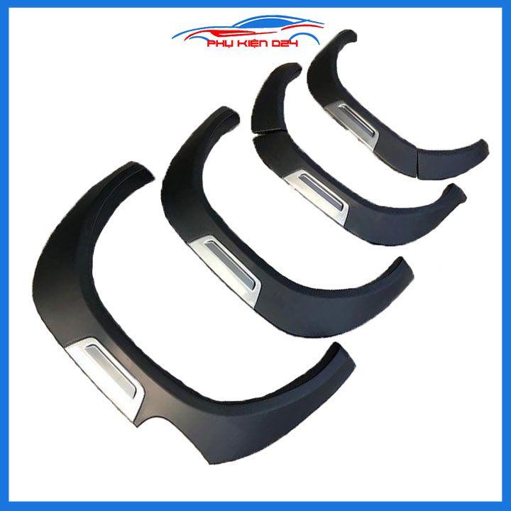 Ốp cua lốp Hilux 2021-2022 bản to bảo vệ bánh và làm đẹp xe