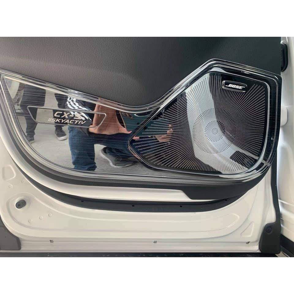 Ốp Tapli Cửa Dành Cho Xe Mazda CX5 CX-5 2018 2019 2020 2021 tặng thêm 1 cuộn keo dán 3.M