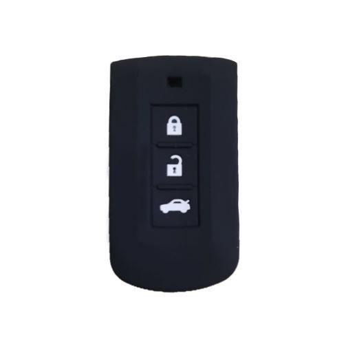 BỌC CHÌA KHÓA SILICON ĐỘ CO GIÃN TỐT 3 NÚT BẤM DÀNH CHO XE MITSUBISHI OUTLANDER CAO CẤP