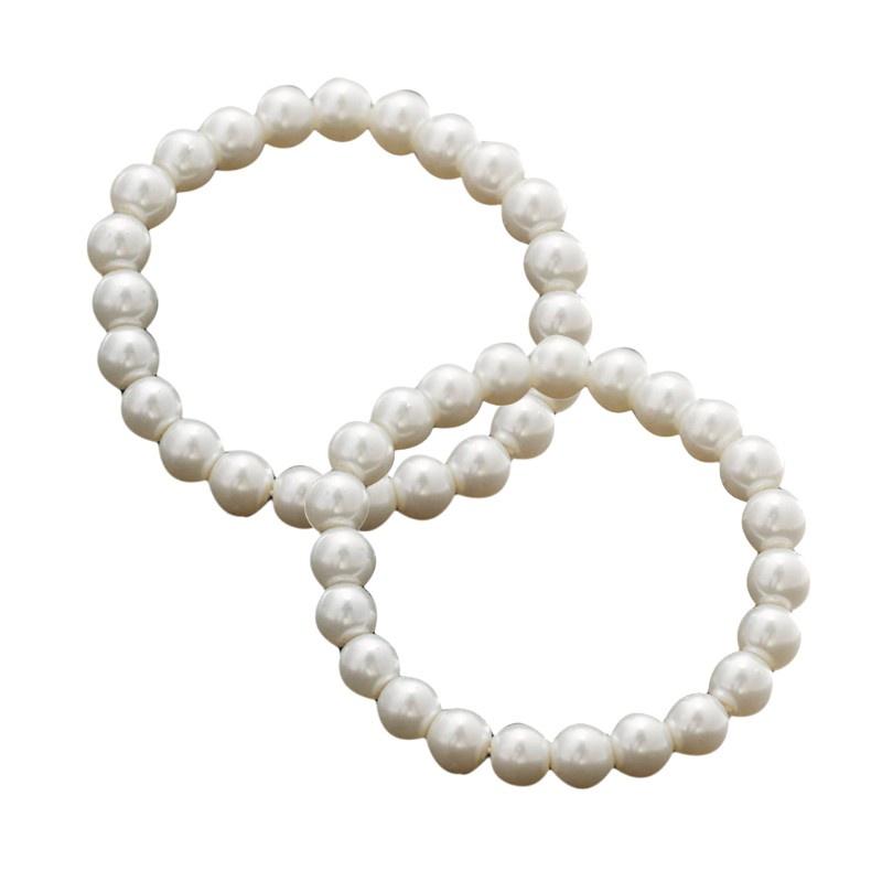 Set 2 Vòng Tay Chuỗi Hạt Thời Trang Cho Nữ