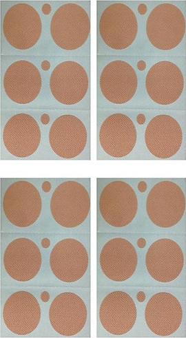 Bộ 2 miếng dán che ngực phụ nữ (6 sheets) nội địa Nhật - Tặng túi zip 3 kẹo mật ong Senjaku