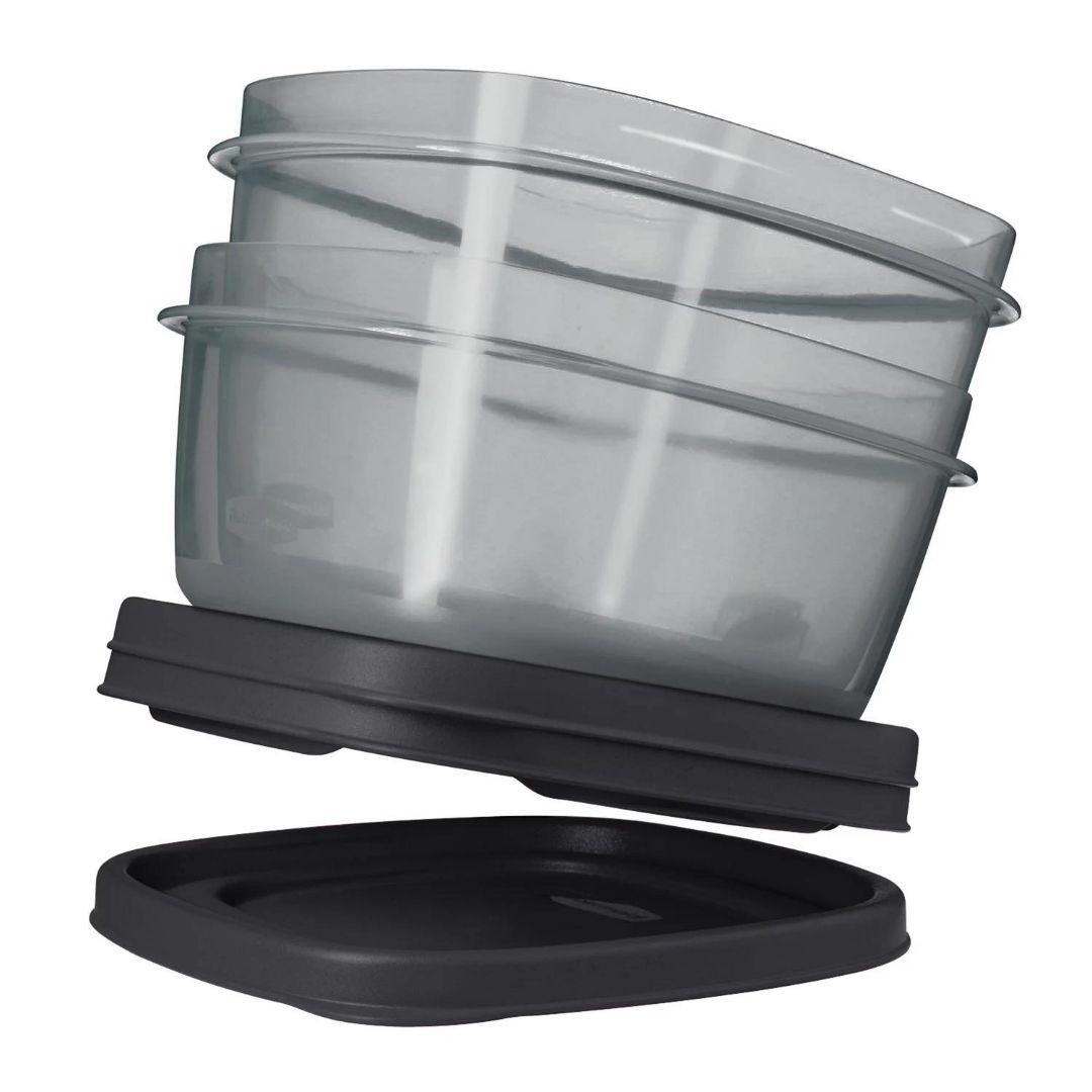 HỘP NHỰA ĐỰNG THỰC PHẨM Rubbermaid NẮP ĐEN