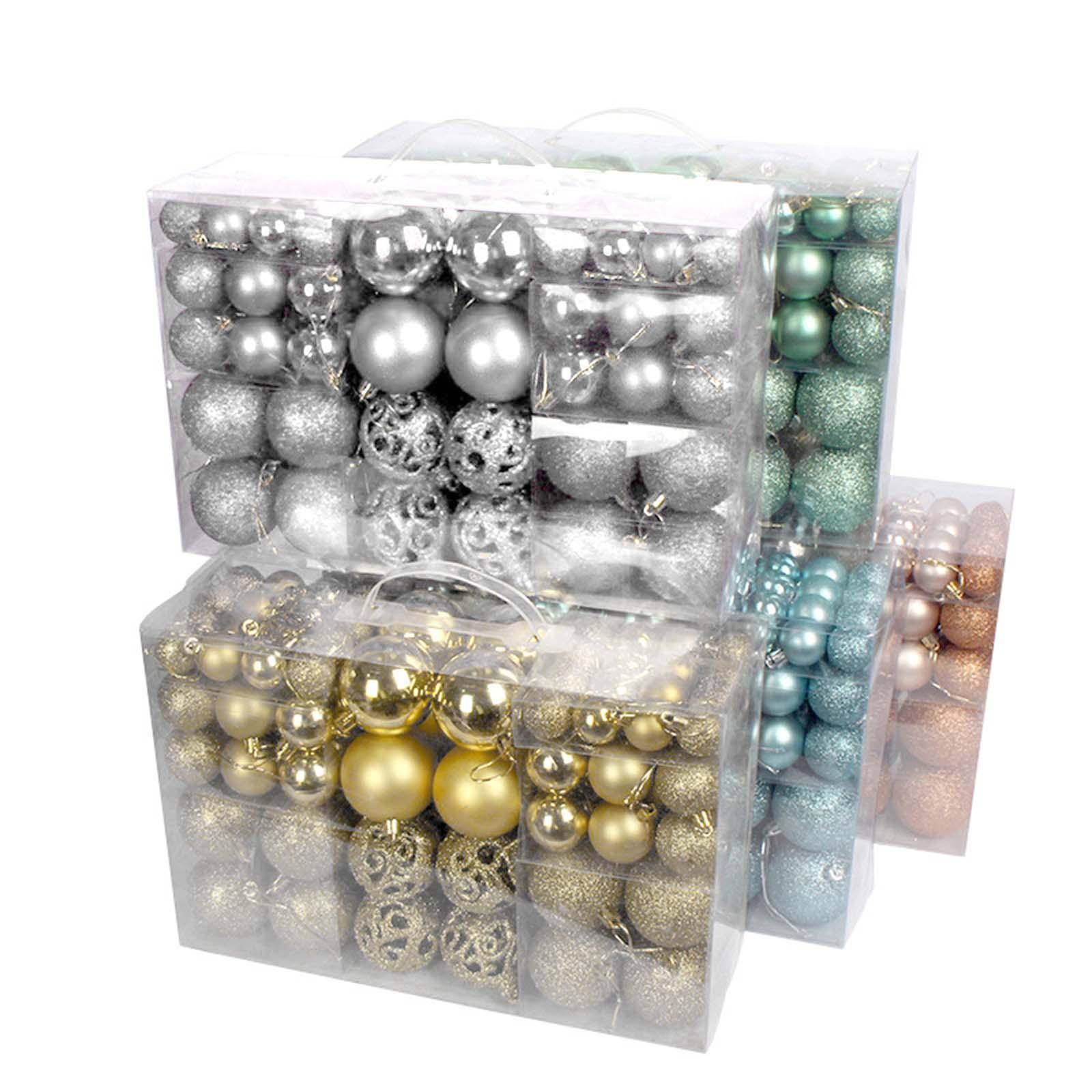 100 Pieces Christmas Tree Ornaments Xmas Tree Decorations for Holiday Decor