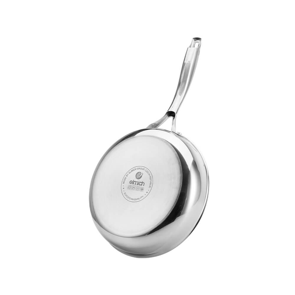 Chảo Inox chống dính dập nguyên khối Elmich Trimax EL-2430OL
