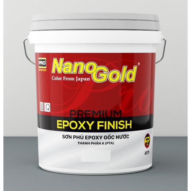 Sơn phủ EPOXY gốc nước NanoGold PREMIUM EPOXY FINISH A979