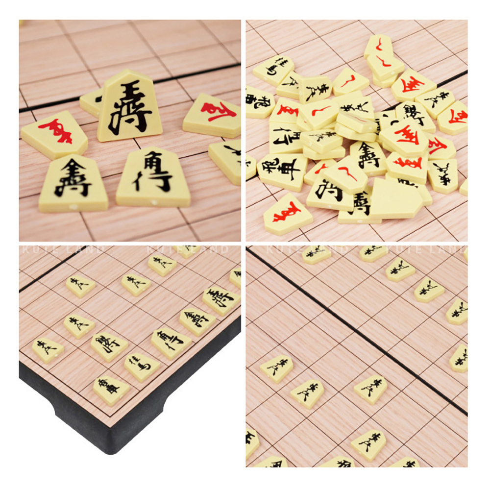 Bộ Cờ Tướng Shogi Nhật Bản UB 25x25 Cm Nam Châm Cao Cấp