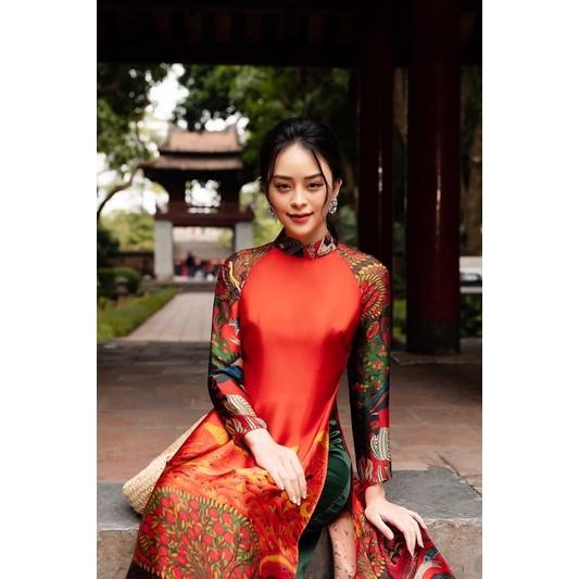Vải Áo Dài thiết kế Cao Cấp , Lụa Pháp