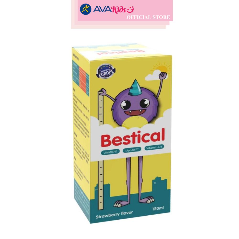 Siro Bestical hỗ trợ xương và răng chắc khỏe 120 ml (từ 4 tháng)