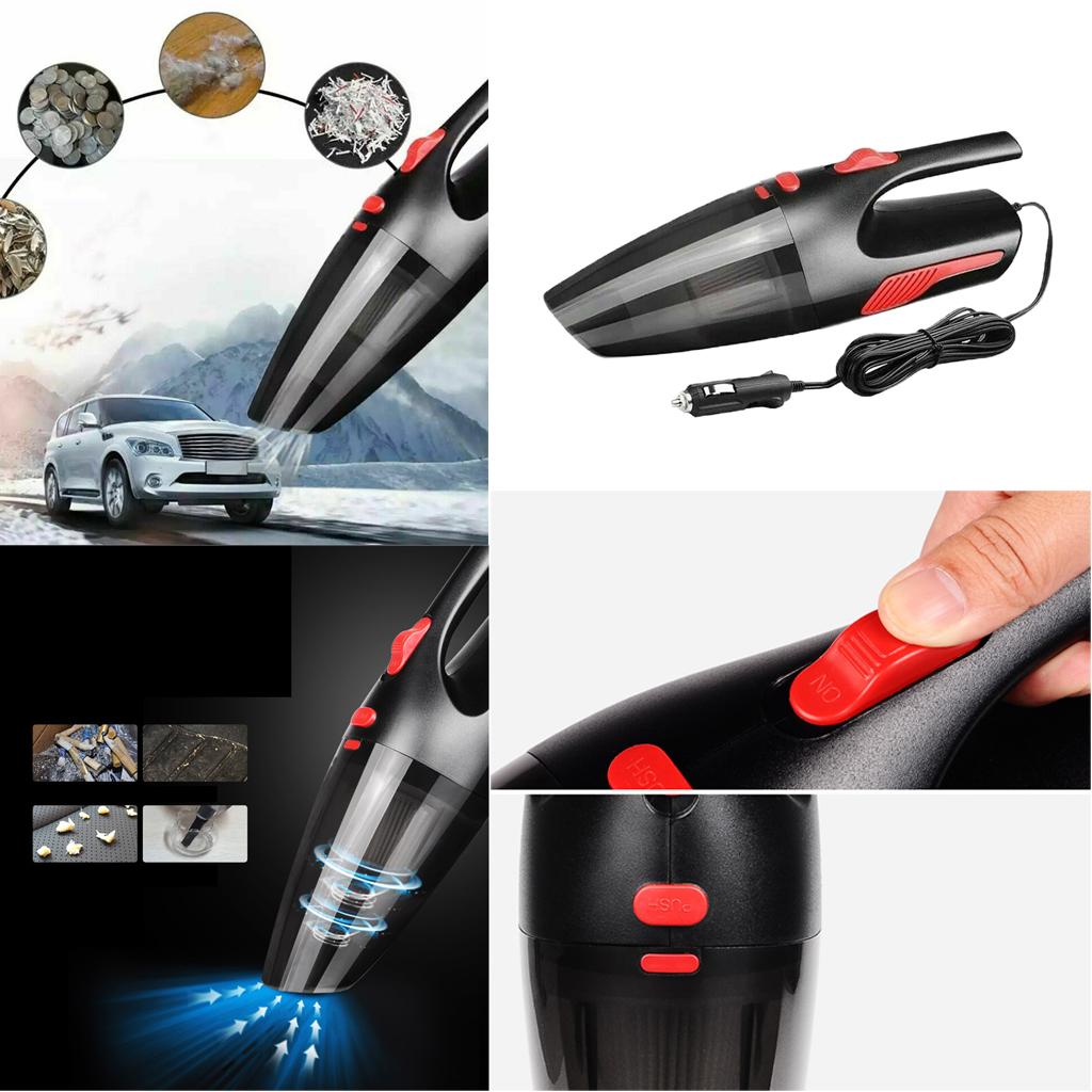 Hand Held Car Vacuum Cleaner Small Mini Lightweight Mop High Power NEW