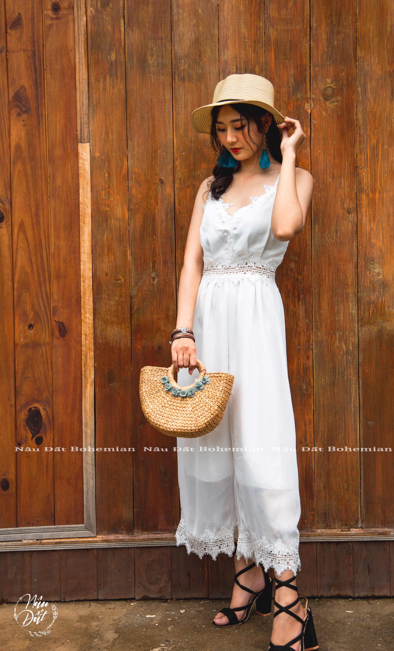 Túi Bầu cầm tay Vintage, cổ điển