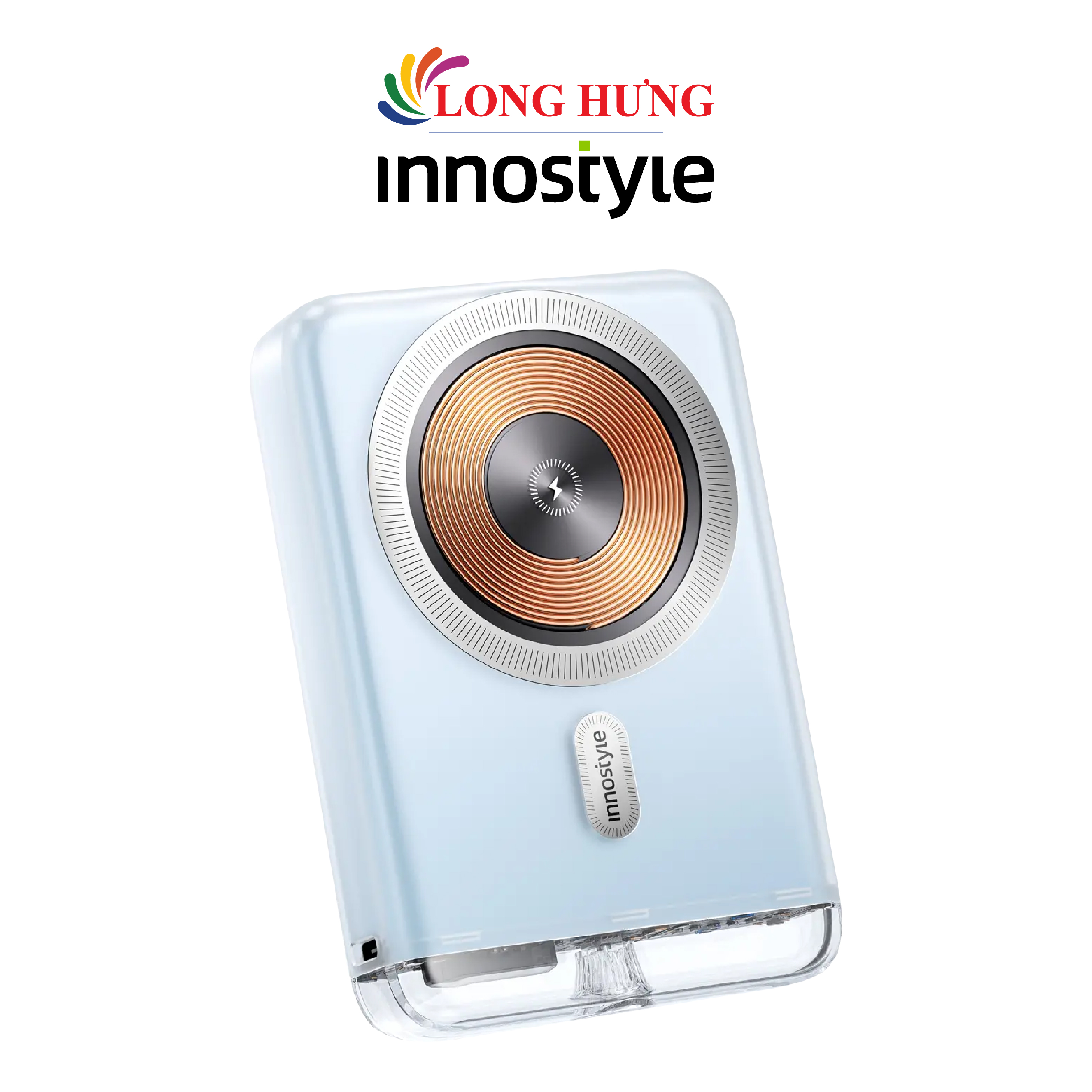 Sạc dự phòng Innostyle MagS Transimag 15W PD 20W 10000mAh IQ20 - Hàng chính hãng