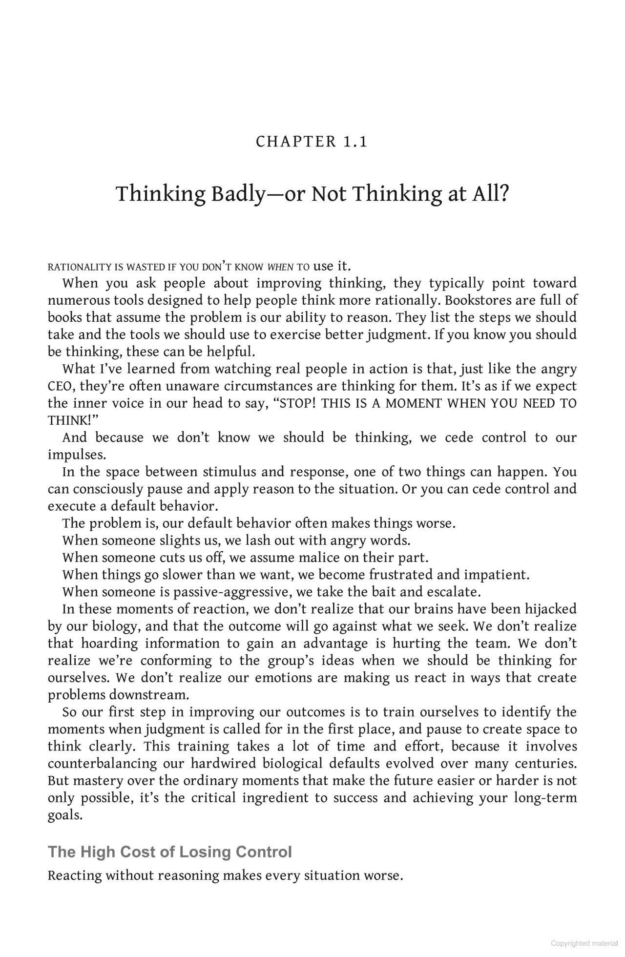 Sách ngoại văn: Clear Thinking