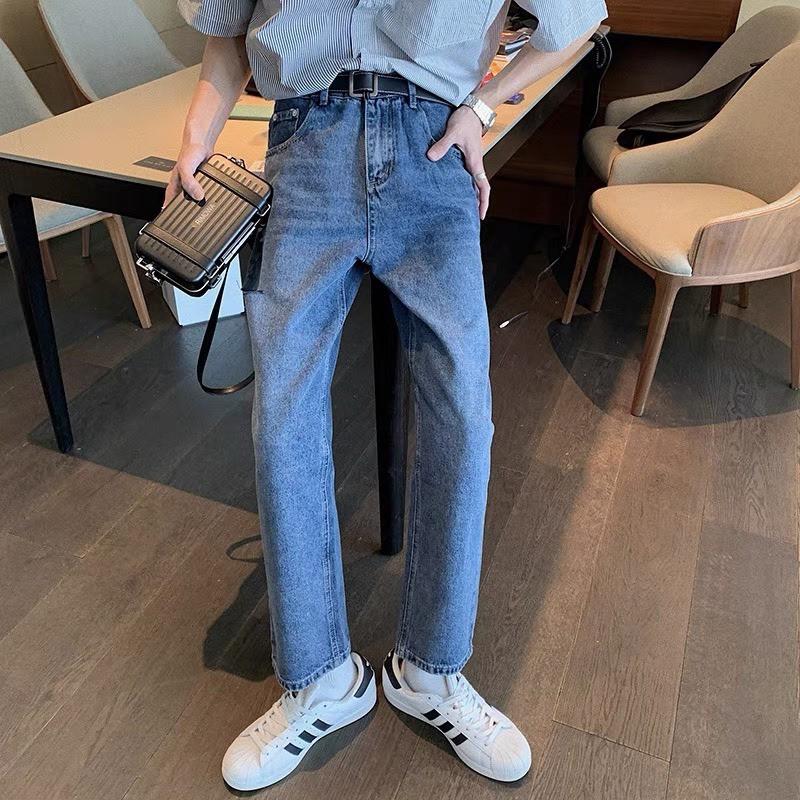 Quần baggy jean ống rộng wast rách