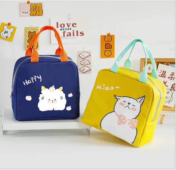 Túi Giữ Nhiệt Đa Năng - Túi Đựng Đồ Ăn Văn Phòng Chống Thấm Nước + tặng 1 cột tóc xinh xắn