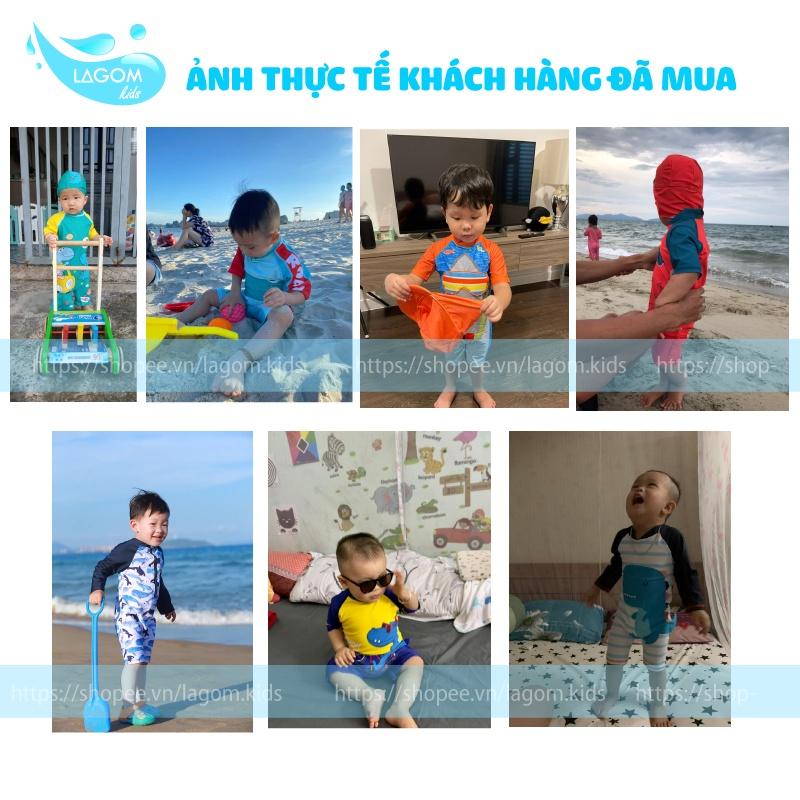 Đồ Bơi Bé Trai Liền Thân 1-5 Tuổi | Đồ Bơi Cho Bé Trai Hình Khủng Long Dễ Thương