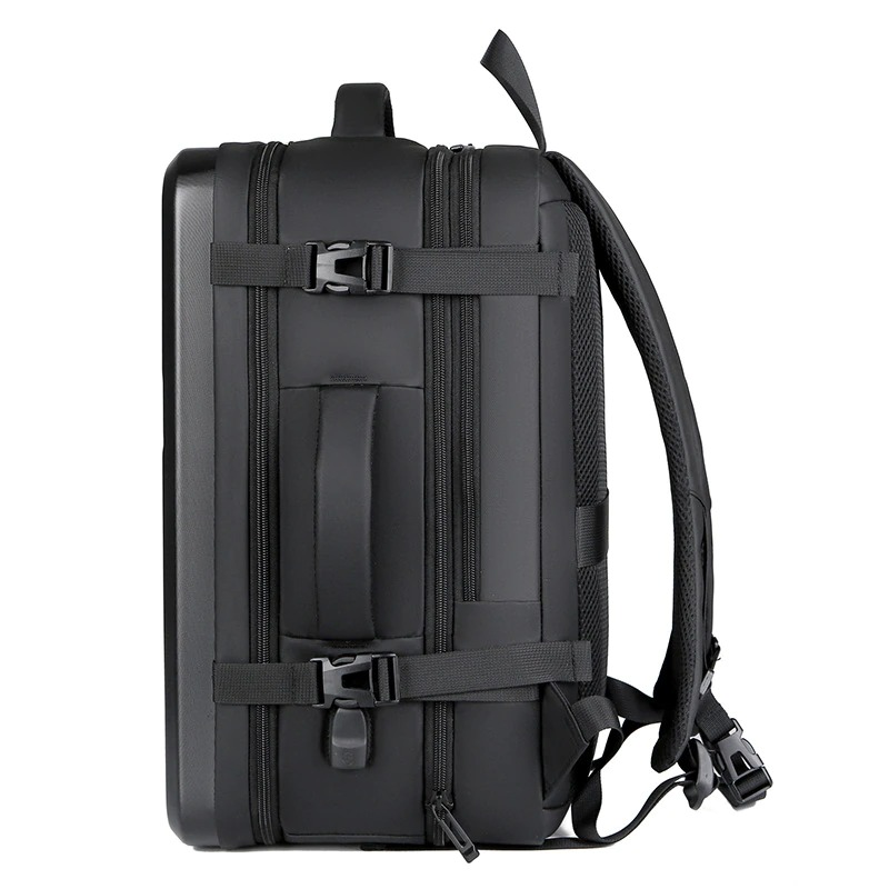 Balo sức chứa lớn Chất Liệu ABS chống va đập, chống nước, độ bền cao Usblarge Capacity Backpack Hard Shell Commuter Bag