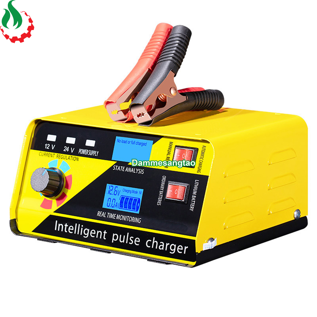 Sạc acquy 12V 24V tự động 4AH - 400AH 260W