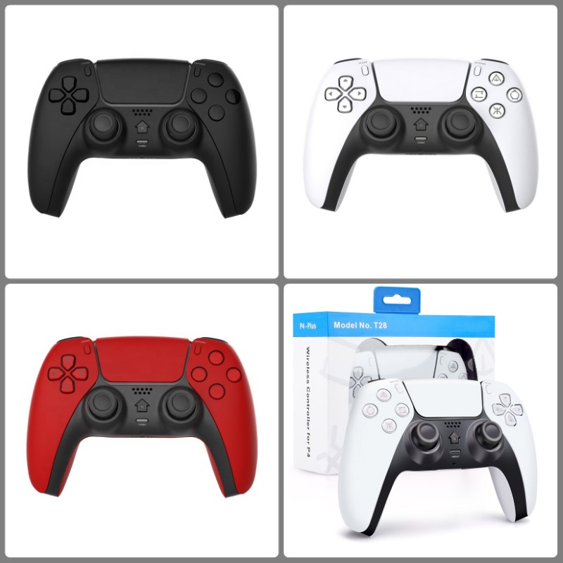 Gamepad Tay Game Không dây Bluetooth T28 cho máy tính - điện thoại - máy game P4/P3 hàng nhập khẩu
