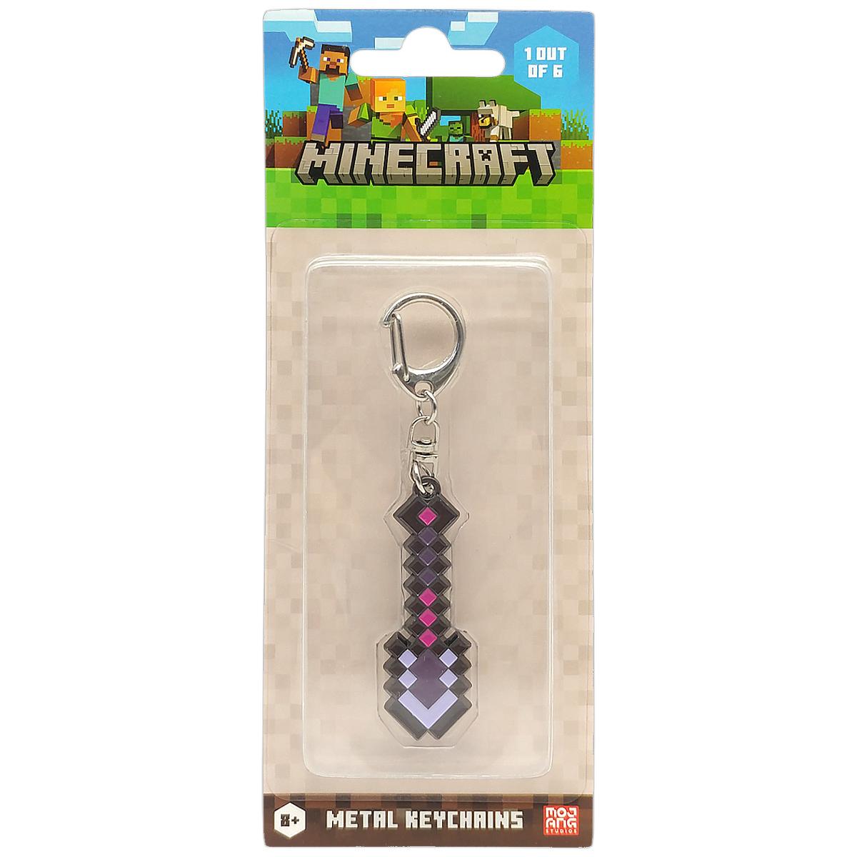 Móc Khóa Minecraft Bằng Kim Loại Mẫu 4 - Mojang Studios SHO/MC6010