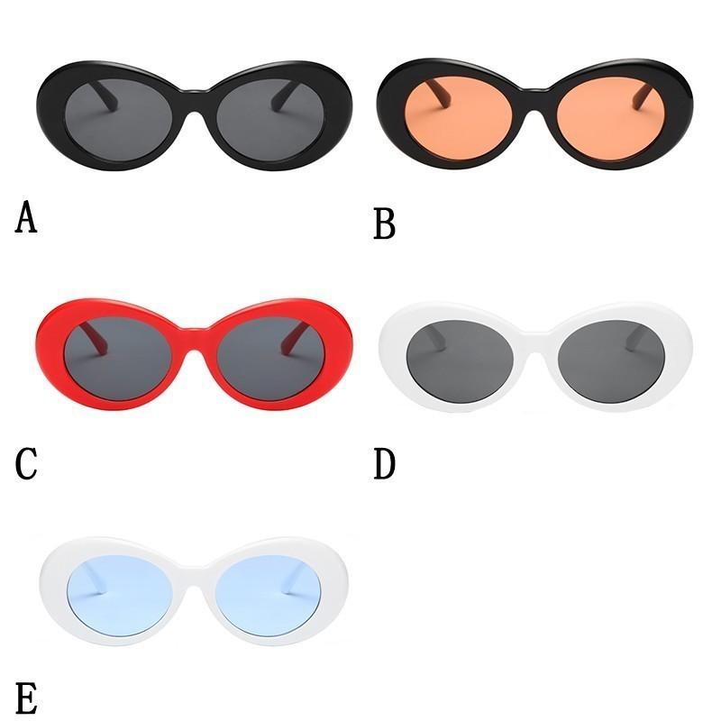 Kính mát gọng oval phong cách thời trang