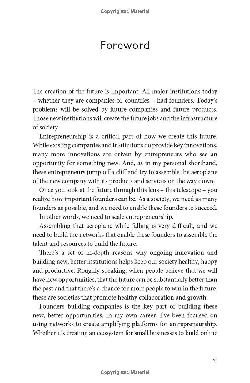 Sách ngoại văn: How To Be A Founder