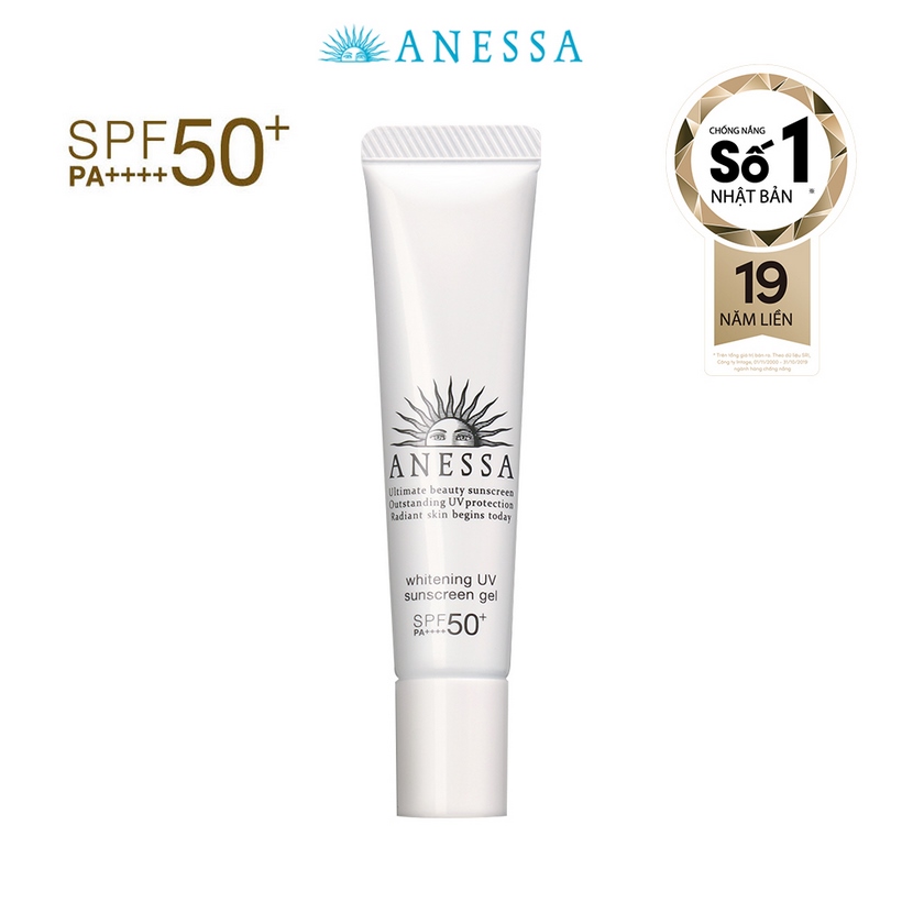 Kem chống nắng dưỡng trắng dạng gel Anessa Whitening UV Sunscreen Gel 15g