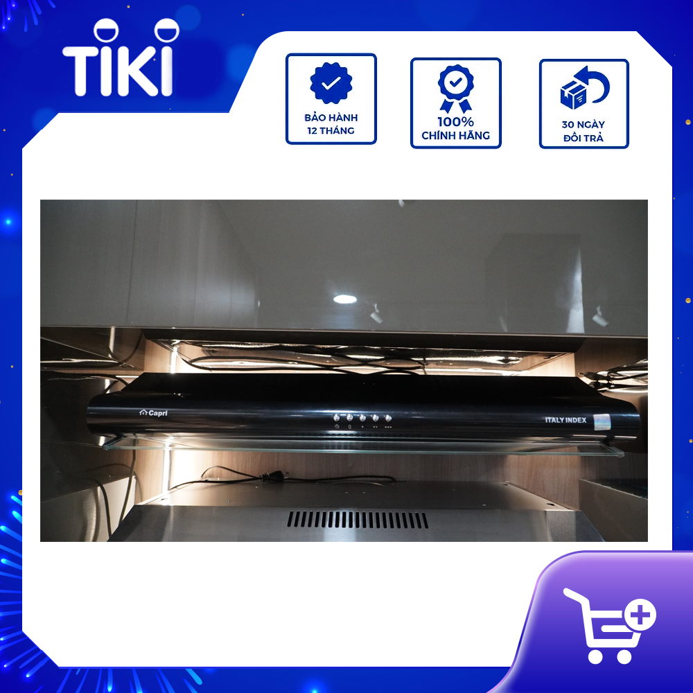 Máy Hút Mùi Âm Tủ Capri CR-270B - Hàng Chính Hãng, Nhập Khẩu Malaysia, Động Cơ Mạnh Mẽ, Ổn Định, Bền Bỉ