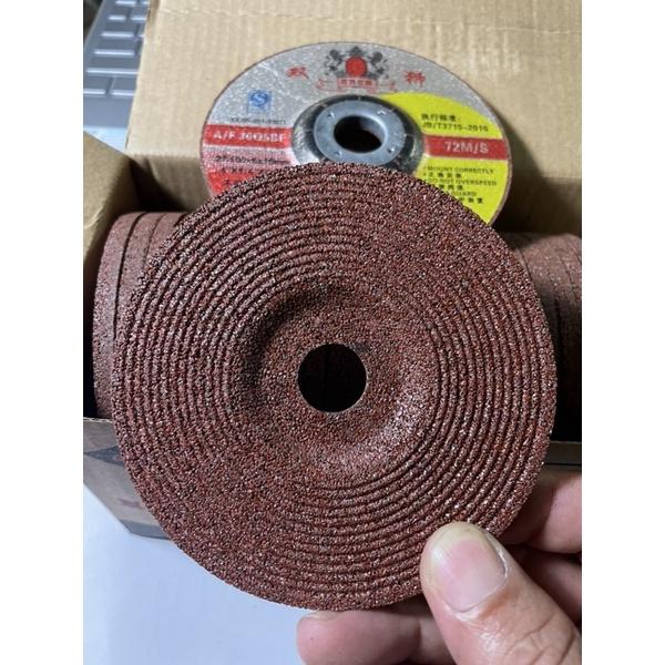 Đá mài sắt 1 tấc sư tử màu đỏ kích thước 100x6x16mm