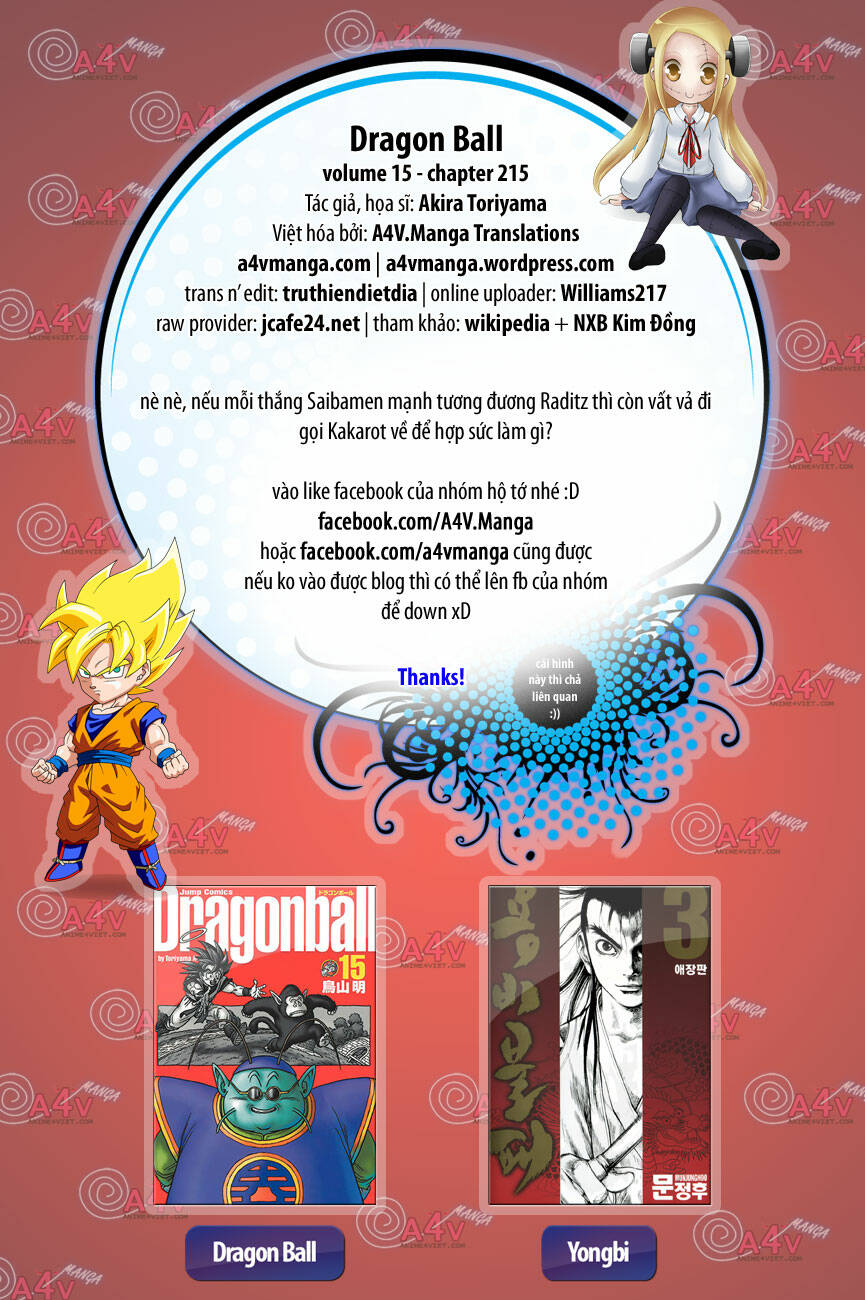dragon ball - bảy viên ngọc rồng chapter 215 15