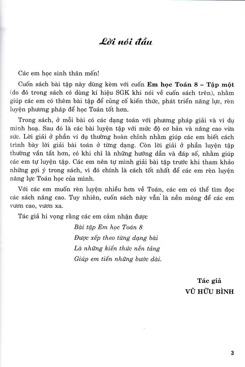Bài Tập Em Học Toán Lớp 8 Tập 1 (Dùng Chung Cho Các Bộ SGK Hiện Hành) _HA