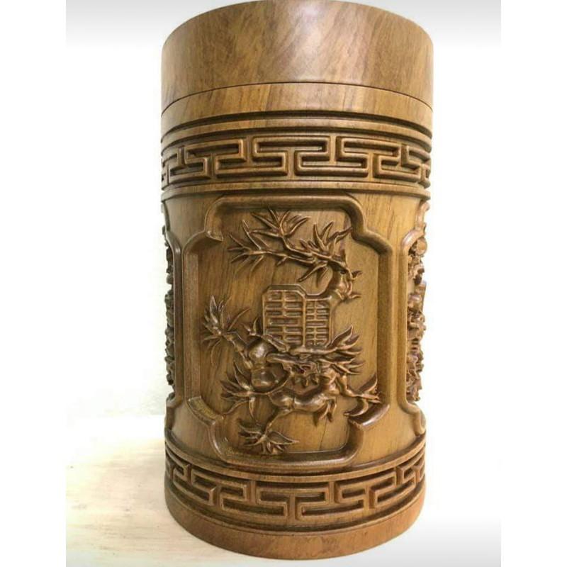 Hộp trà tứ quý bách xanh