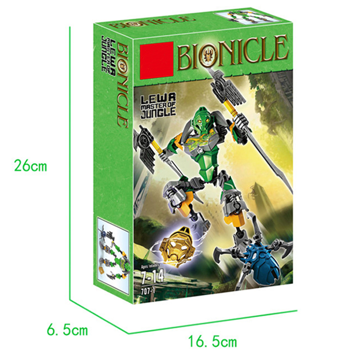 Mô hình đồ chơi Bionicle 707-1 Lewa Jungle - Lego siêu đẳng