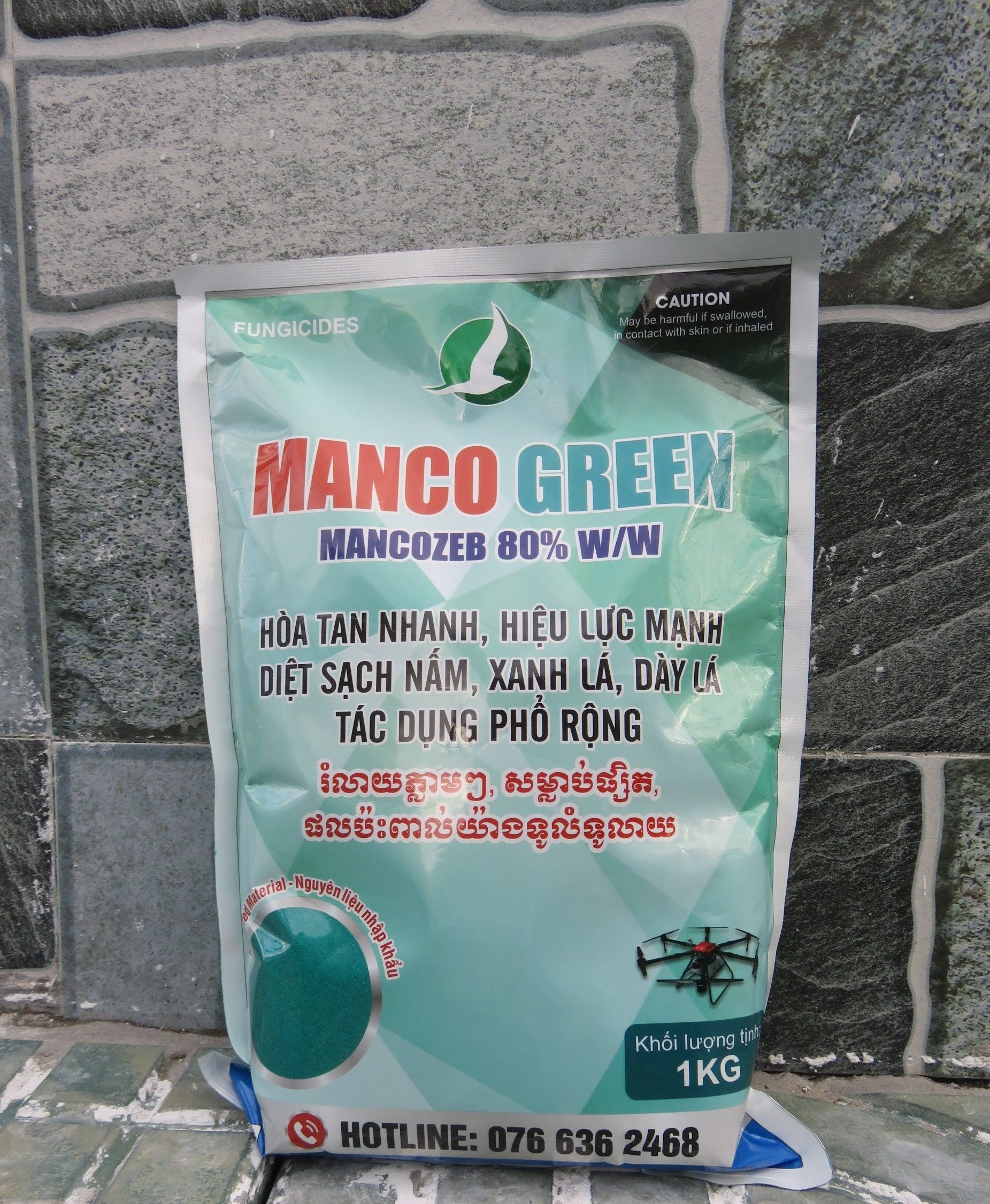 MANCOZEB XANH 1KG - DƯỠNG CÂY XANH LÁ
