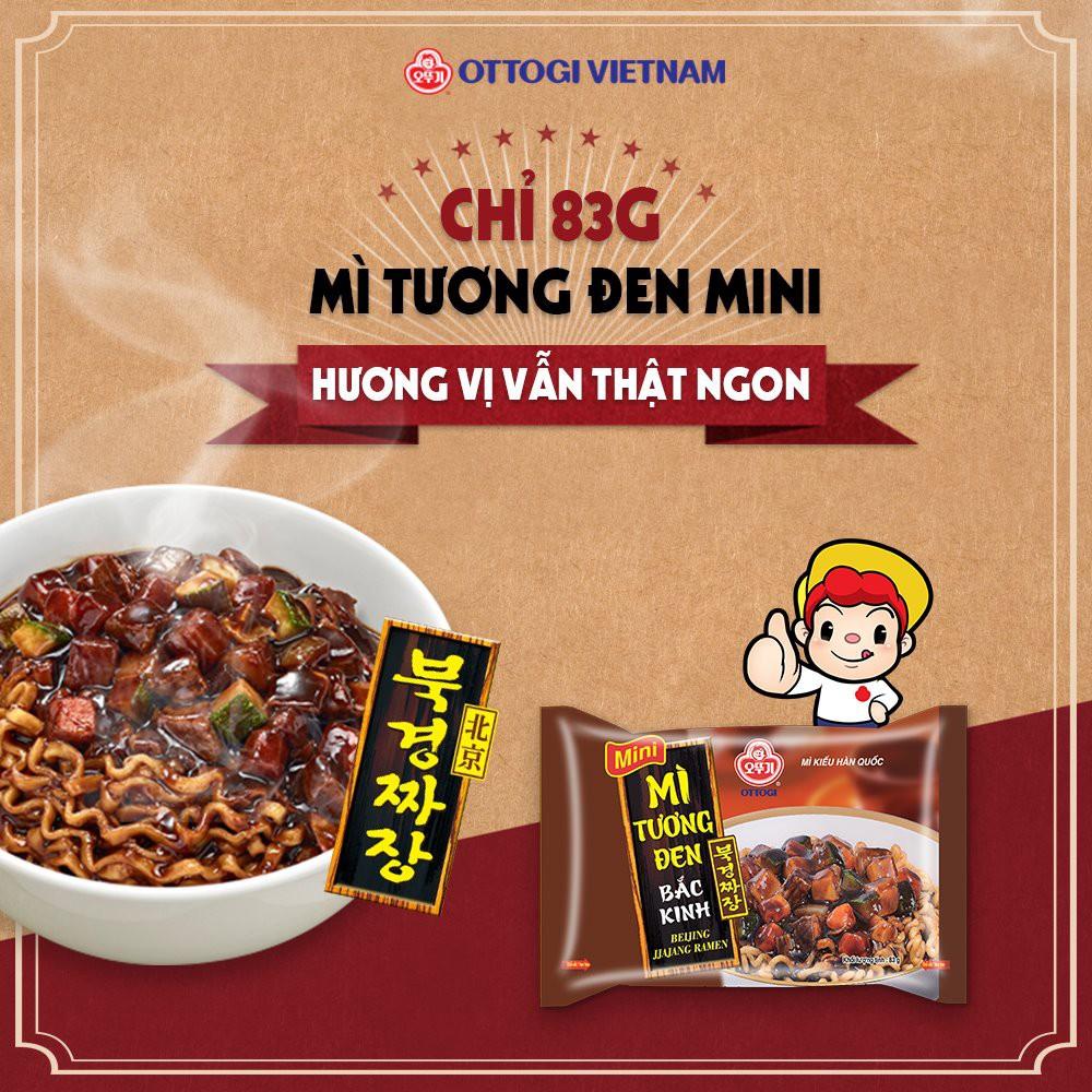 Combo 5 gói Mì Tương Đen Bắc Kinh Ottogi 83g