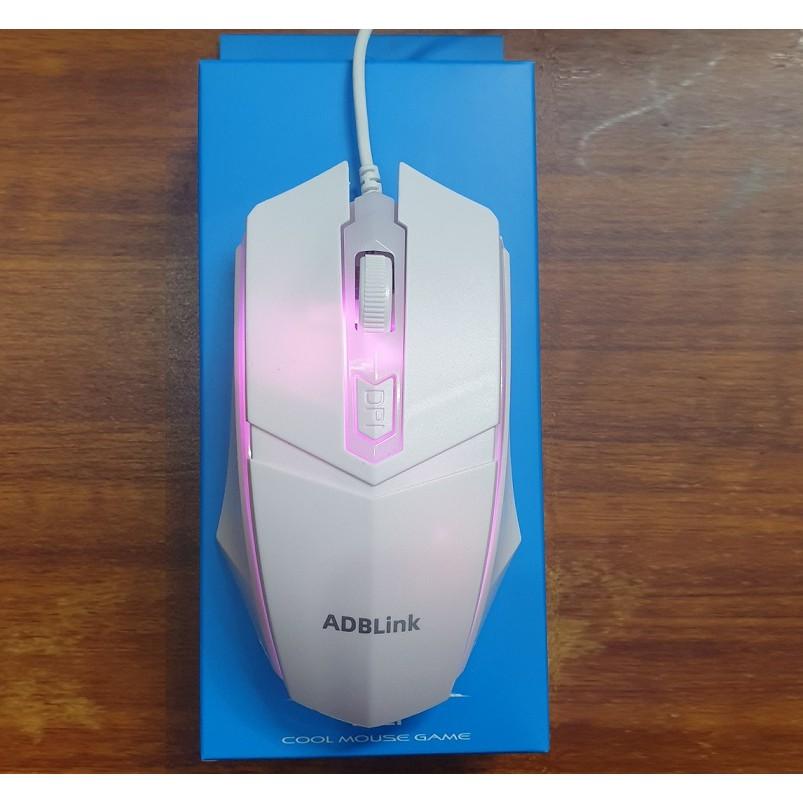 Bộ Bàn Phím kèm Chuột G21 ADBLink Có LED Giả Cơ , Chơi Game ( Màu Trắng ) - Hàng Chính Hãng