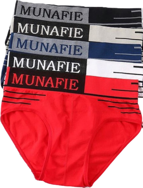Combo 5 Quần Lót Tam Giác Nam Dệt Kim Mẫu Mới (Freesize 50-80kg) - S06