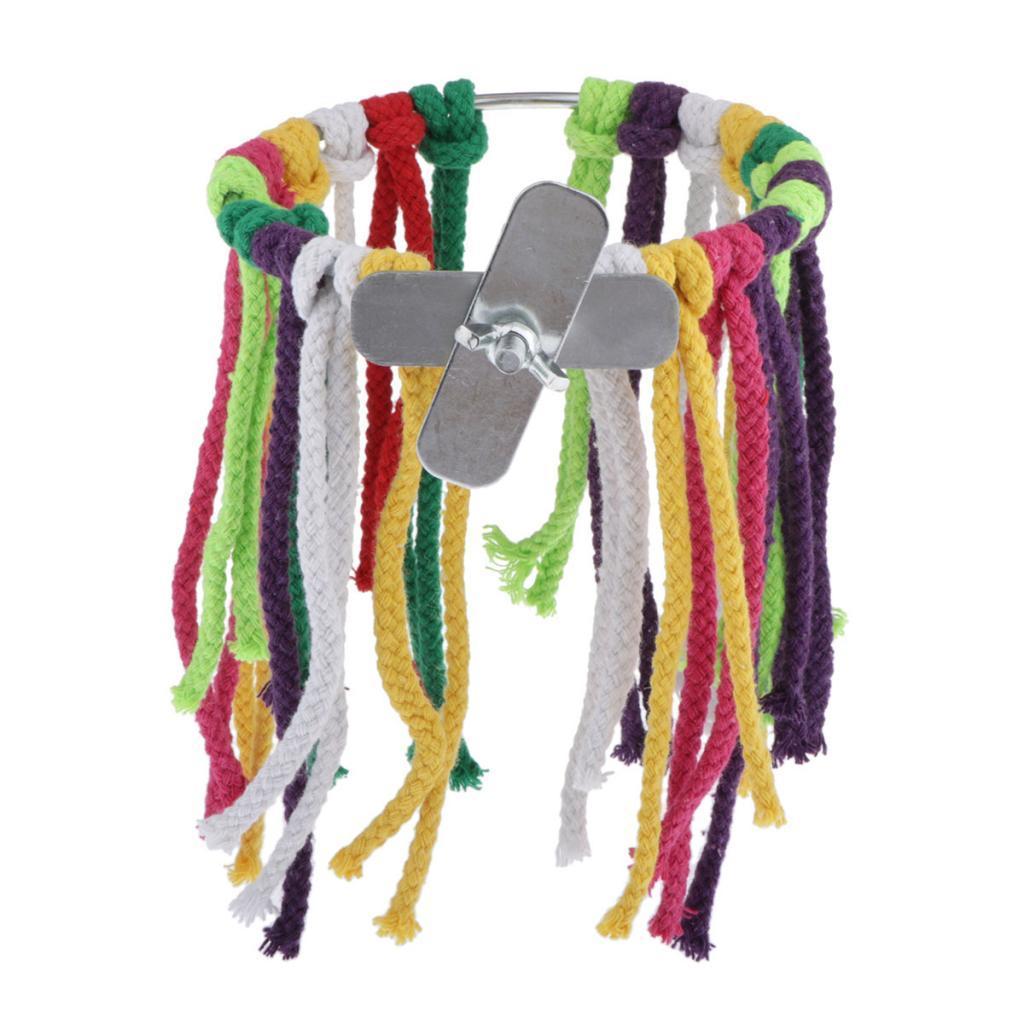 Birds Parrot Chew Toys Cage Shredder Foraging Toy For Small Bird Hanging Toy