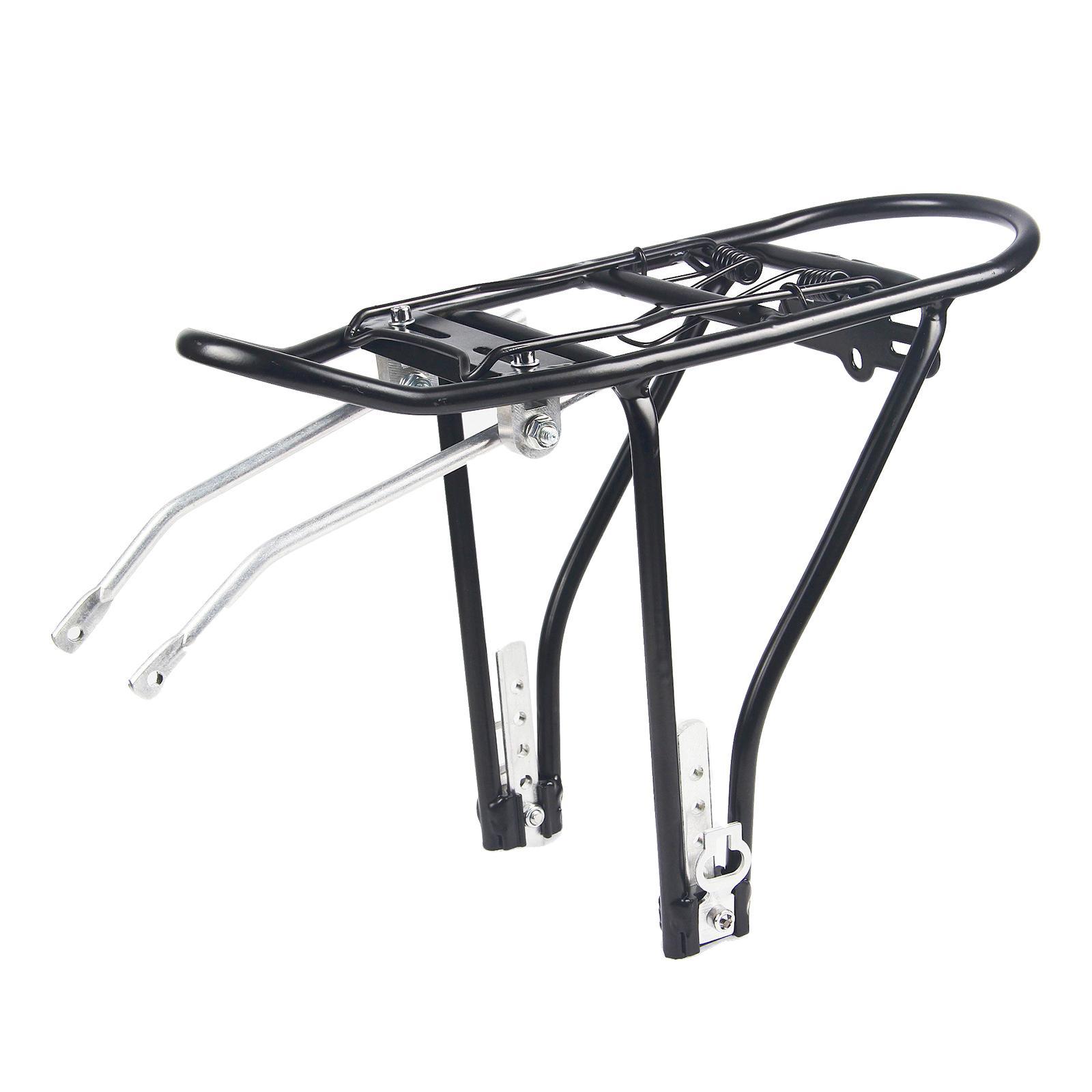 Aluminum Alloy Bicycle Rear Cargo Rack Shelf Suitable for 14"16"18"20" Cycle Travel Carrying Parts, Bike Rear Rack Bicycle Accessories