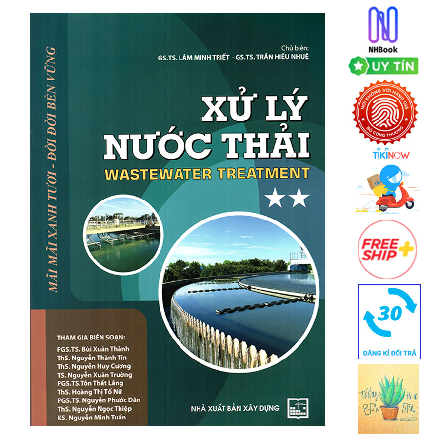 Xử Lý Nước Thải (Wastewater Treatment) - Tập 2 ( Tặng Kèm Sổ Tay)